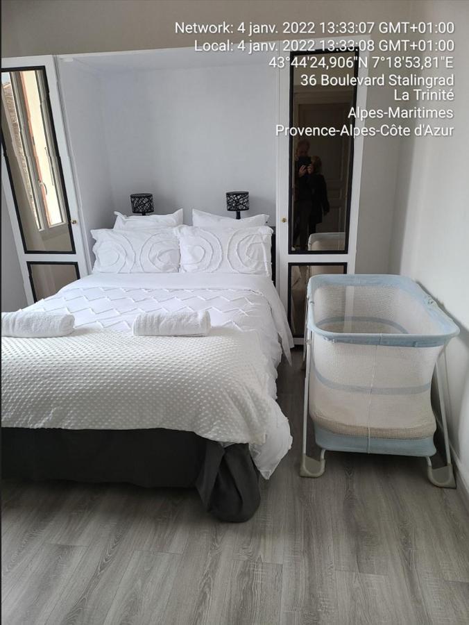 1 Chambre Paisible A La Trinite Proche De Nice Et Monaco Luaran gambar